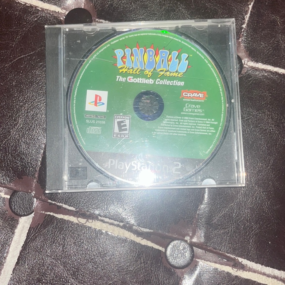 Pinball gotlieb collection on ps2 working tested